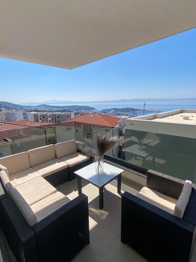 Sea View Apartment With Parking - Dina 马卡尔斯卡 外观 照片